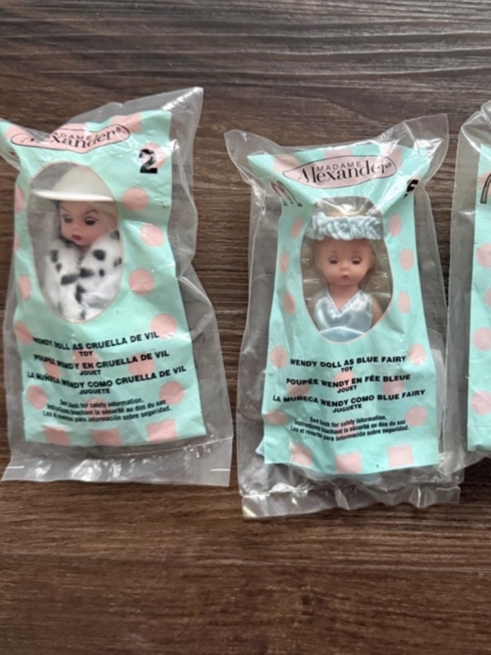 Madame Alexander Dolls (2004 McDonalds Happy Meal x Disney)